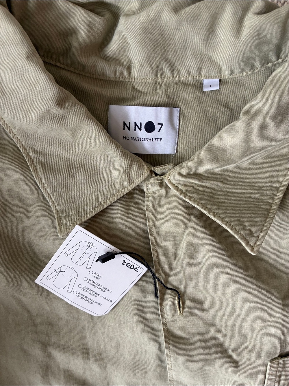 NN07 Men’s Casual Button-Down Shirt in Olive
